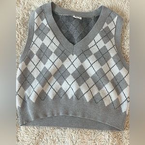 argyle vest